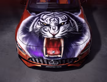Mercedes-AMG A 45 S 4MATIC+ Palace Skateboards Art Car (W177) '2022