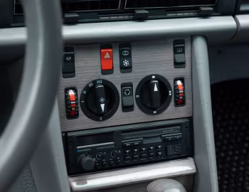 Interior AMG 500 SEL "Blueberry" (V 126 E 50) '1984