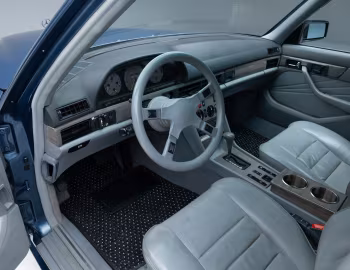 Interior AMG 500 SEL "Blueberry" (V 126 E 50) '1984