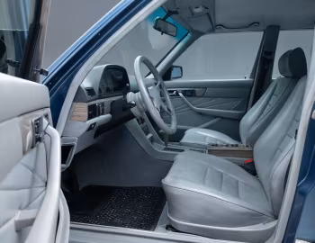 Interior AMG 500 SEL "Blueberry" (V 126 E 50) '1984