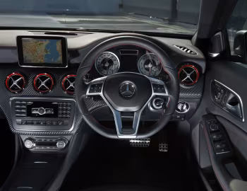 Panel frontal Mercedes-Benz A 250 engineered by AMG [UK-spec] (W176) '2012–15