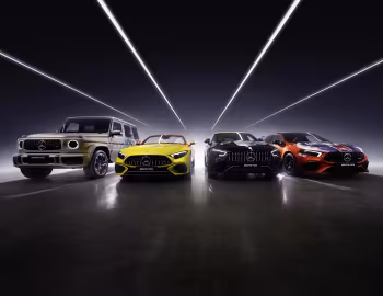 AMG Mercedes-Benz G-Klasse, Mercedes-AMG GT 4-Door Coupé, AMG Mercedes-Benz A-Klasse, Mercedes-AMG SL-Klasse