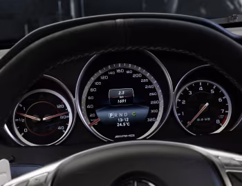 Комбінація приладів Mercedes-Benz C 63 AMG Coupe "Edition 507" [Worldwide] (C204) '2013