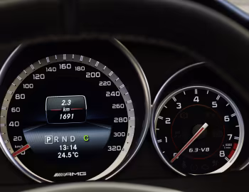 Комбінація приладів Mercedes-Benz C 63 AMG Coupe "Edition 507" [Worldwide] (C204) '2013