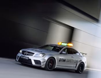 Mercedes-Benz C 63 AMG Black Series Coupe DTM Safety Car (C204) '2012–14