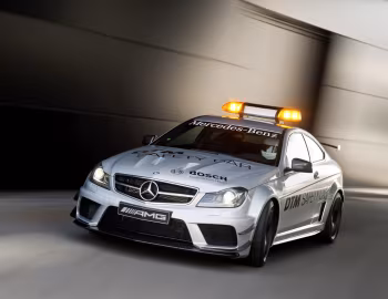 Mercedes-Benz C 63 AMG Black Series Coupe DTM Safety Car (C204) '2012–14