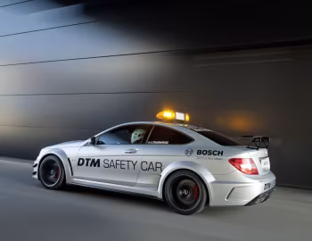 Mercedes-Benz C 63 AMG Black Series Coupe DTM Safety Car (C204) '2012–14