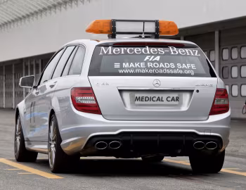 Mercedes-Benz C 63 AMG Estate F1 Medical Car (S204) '2011–14