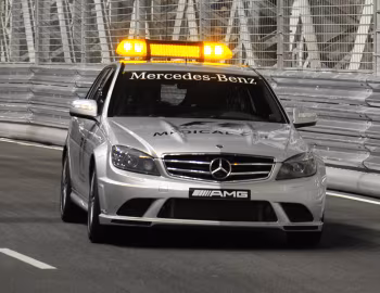 Mercedes-Benz C 63 AMG Estate F1 Medical Car (S204) '2008–10