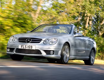 Mercedes-Benz CLK 63 AMG Cabrio [UK-spec] (A209) '2006–10