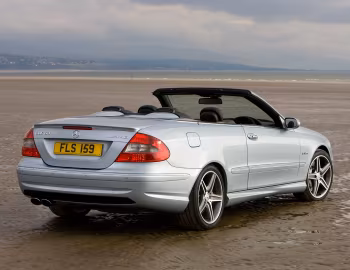 Mercedes-Benz CLK 63 AMG Cabrio [UK-spec] (A209) '2006–10