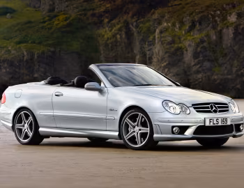 Mercedes-Benz CLK 63 AMG Cabrio [UK-spec] (A209) '2006–10