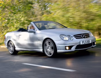 Mercedes-Benz CLK 63 AMG Cabrio [UK-spec] (A209) '2006–10
