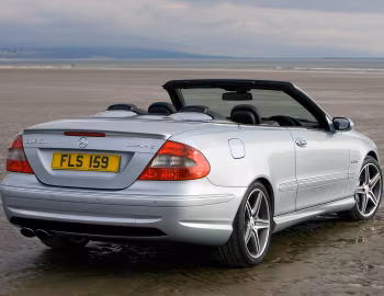 Mercedes-Benz CLK 63 AMG Cabrio [UK-spec] (A209) '2006–10