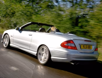 Mercedes-Benz CLK 63 AMG Cabrio [UK-spec] (A209) '2006–10