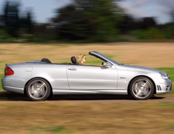 Mercedes-Benz CLK 63 AMG Cabrio [UK-spec] (A209) '2006–10