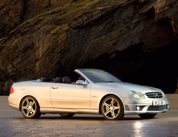 Mercedes-Benz CLK 63 AMG Cabrio [UK-spec] (A209) '2006–10