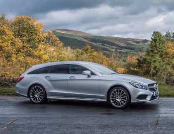 Mercedes-Benz CLS 350 BlueTec Shooting Brake AMG Sport Package [UK-spec] (X218) '2014–18