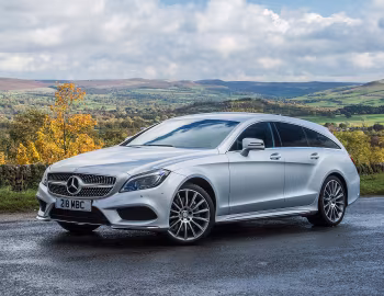 Mercedes-Benz CLS 350 BlueTec Shooting Brake AMG Sport Package [UK-spec] (X218) '2014–18