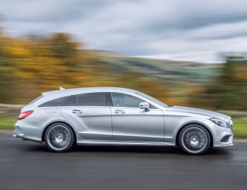 Mercedes-Benz CLS 350 BlueTec Shooting Brake AMG Sport Package [UK-spec] (X218) '2014–18