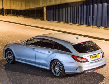 Mercedes-Benz CLS 350 BlueTec Shooting Brake AMG Sport Package [UK-spec] (X218) '2014–18