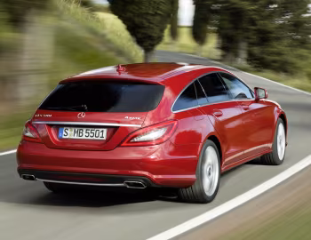 Mercedes-Benz CLS 500 4MATIC Shooting Brake AMG Sports Package (X218) '2012–14