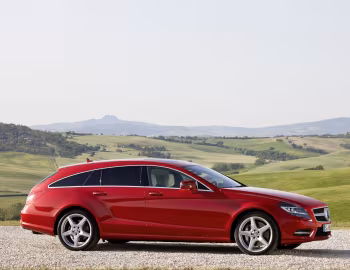 Mercedes-Benz CLS 500 4MATIC Shooting Brake AMG Sports Package (X218) '2012–14