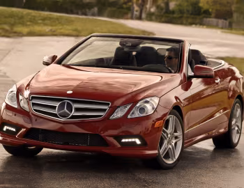 2011–12 Mercedes-Benz E 550 Cabrio AMG Sports Package [US-spec] (A207) '2010–12