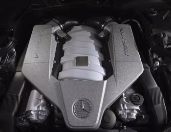 Sob o capô Mercedes-Benz E 63 AMG [Worldwide] (W211) '2007–09