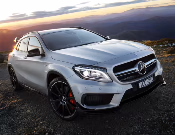 Mercedes-Benz GLA 45 AMG 4MATIC Aerodynamics Package [Australia] (X156) '2014–17