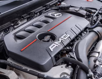 Під капотом Mercedes-AMG A 35 4MATIC Aerodynamic Package [Taiwan] (W177) '2019–22
