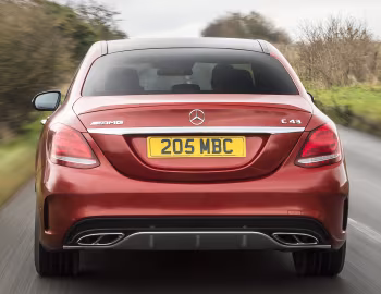 Mercedes-AMG C 43 4MATIC [UK-spec] (W205) '2016–18