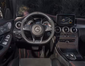 Panel frontal 2017–18 Mercedes-AMG C 43 4MATIC [North America] (W205) '2016–18