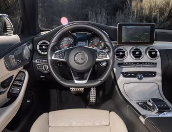 Panel frontal 2017–18 Mercedes-AMG C 43 4MATIC Cabriolet [North America] (A205) '2016–18