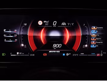 Комбінація приладів Mercedes-AMG C 43 4MATIC Estate [Worldwide] (S206) '2022–н.ч.