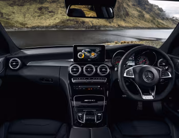Panel frontal Mercedes-AMG C 63 S [UK-spec] (W205) '2015–18