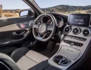 Interior 2017–18 Mercedes-AMG C 63 S Coupé [North America] (C205) '2016–18