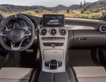 Panel frontal 2017–18 Mercedes-AMG C 63 S Coupé [North America] (C205) '2016–18
