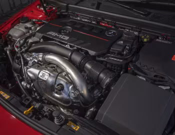 Bajo el capó 2020–23 Mercedes-AMG CLA 35 4MATIC [North America] (C118) '2019–23