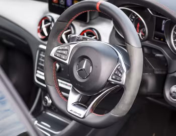 Interior Mercedes-AMG CLA 45 4MATIC Shooting Brake [UK-spec] (X117) '2016–19