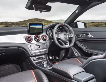 Interior Mercedes-AMG CLA 45 4MATIC Shooting Brake [UK-spec] (X117) '2016–19