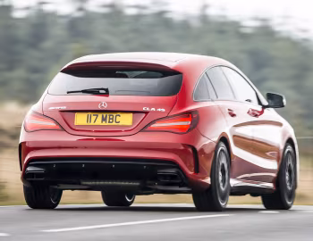 Mercedes-AMG CLA 45 4MATIC Shooting Brake [UK-spec] (X117) '2016–19