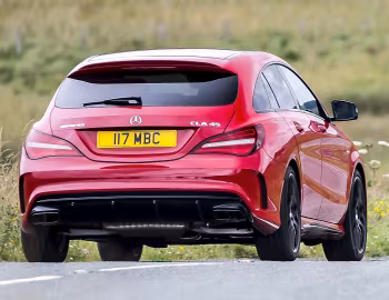 Mercedes-AMG CLA 45 4MATIC Shooting Brake [UK-spec] (X117) '2016–19