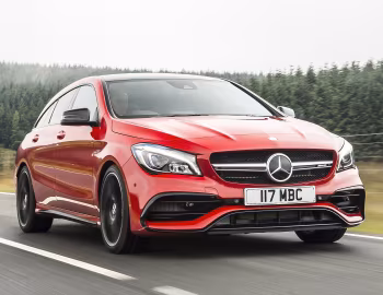 Mercedes-AMG CLA 45 4MATIC Shooting Brake [UK-spec] (X117) '2016–19