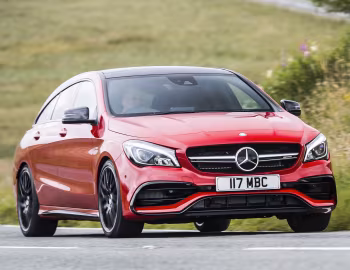 Mercedes-AMG CLA 45 4MATIC Shooting Brake [UK-spec] (X117) '2016–19