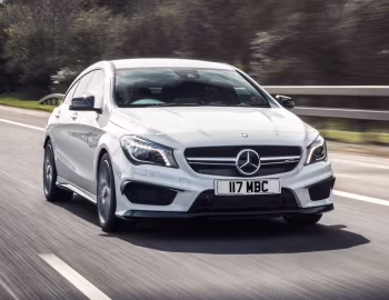 Mercedes-AMG CLA 45 4MATIC Shooting Brake [UK-spec] (X117) '2015–16