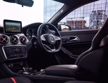 Interior Mercedes-AMG CLA 45 4MATIC Shooting Brake [UK-spec] (X117) '2015–16