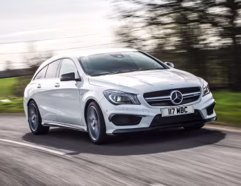 Mercedes-AMG CLA 45 4MATIC Shooting Brake [UK-spec] (X117) '2015–16