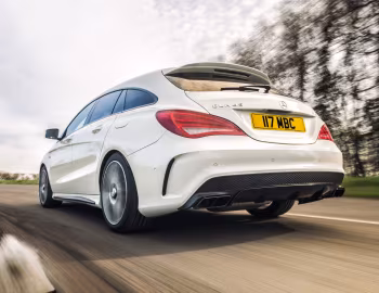 Mercedes-AMG CLA 45 4MATIC Shooting Brake [UK-spec] (X117) '2015–16