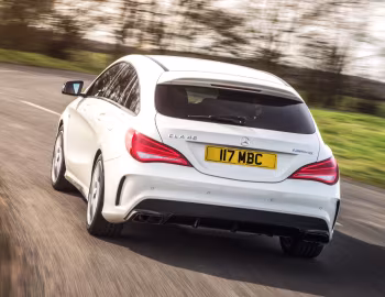 Mercedes-AMG CLA 45 4MATIC Shooting Brake [UK-spec] (X117) '2015–16